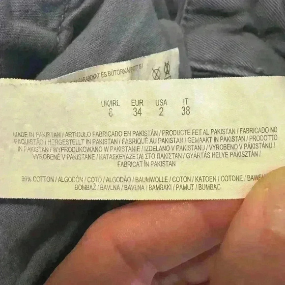 Women’s Blue-ish Gray Denim Pants - Picture 4 of 7